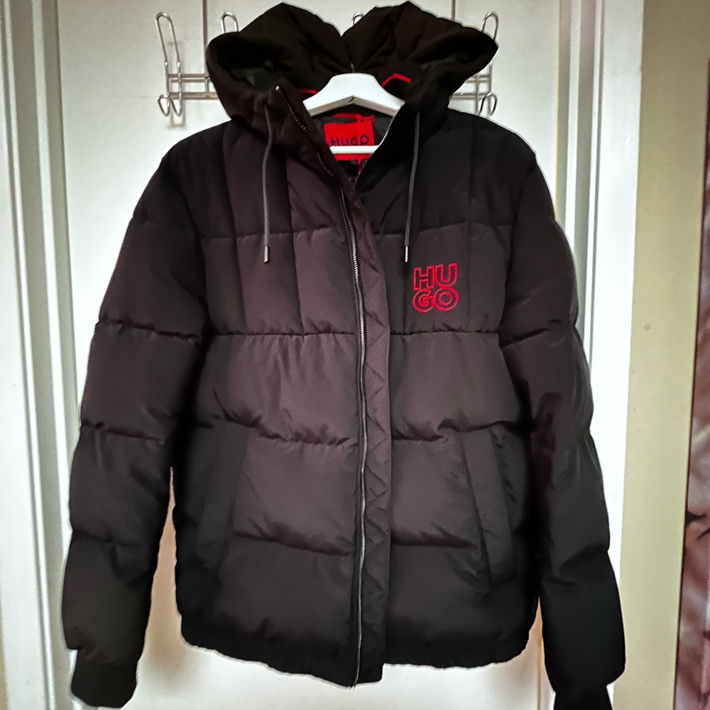 NWT HUGO

Balin Slim-Fit Hooded Puffer Jacket